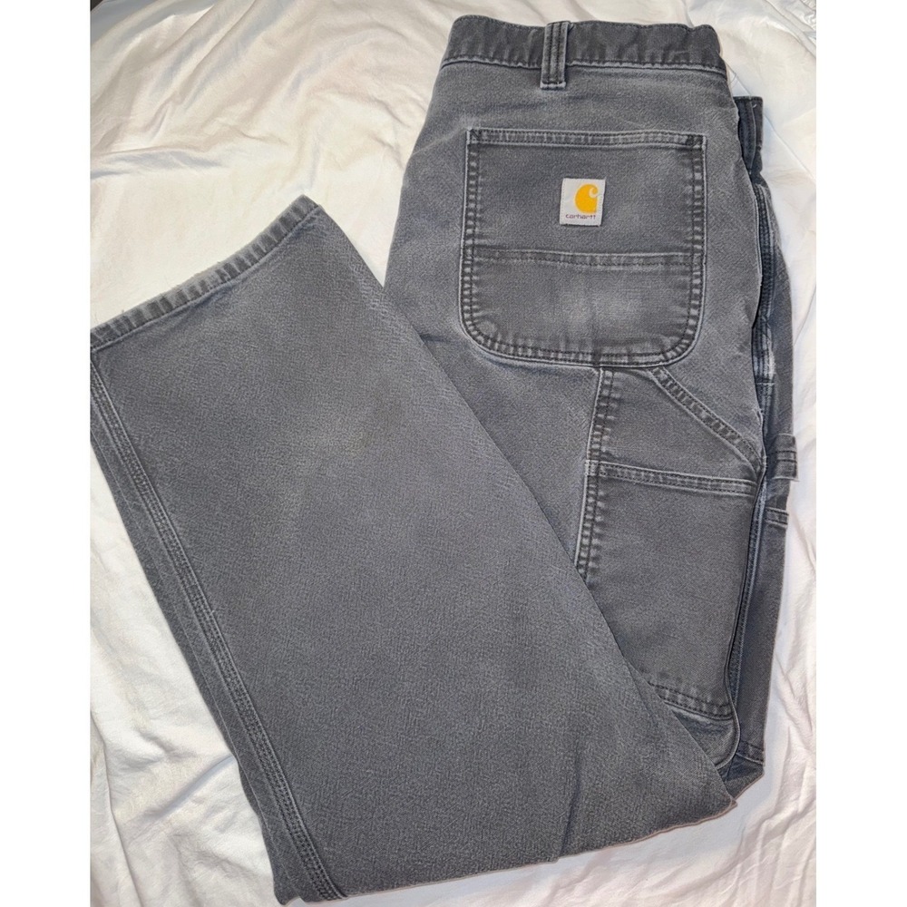 Carhartt Double knee Pants Flex Duck Canvas mens 40/32 Relaxed Carpenter